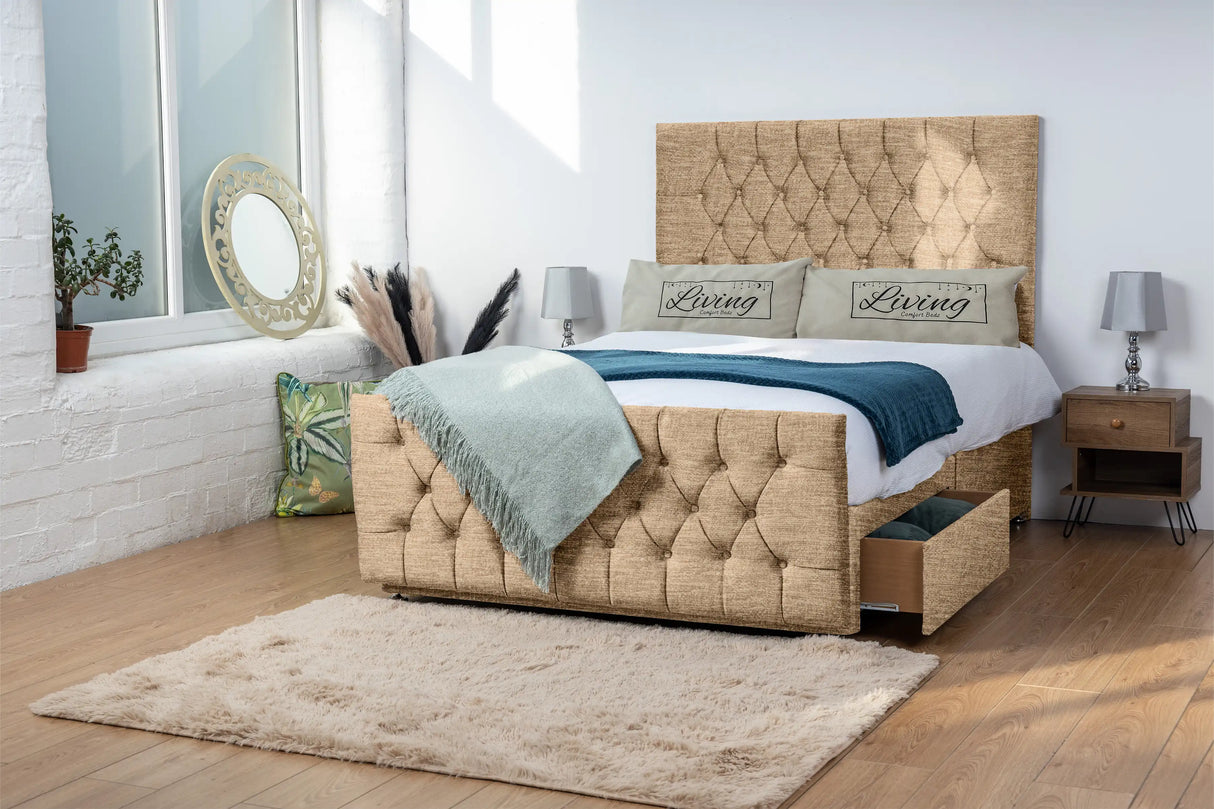 Jublie Chesterfield Divan Bed