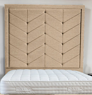 Indulgence Border Upholstered Bed