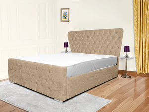 Kendall Winged Upholstered Bed