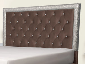 Glitz Lunar Upholstered Bed