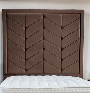 Indulgence Border Upholstered Bed