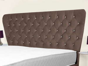 Kendall Winged Upholstered Bed