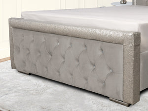 Glitz Lunar Upholstered Bed