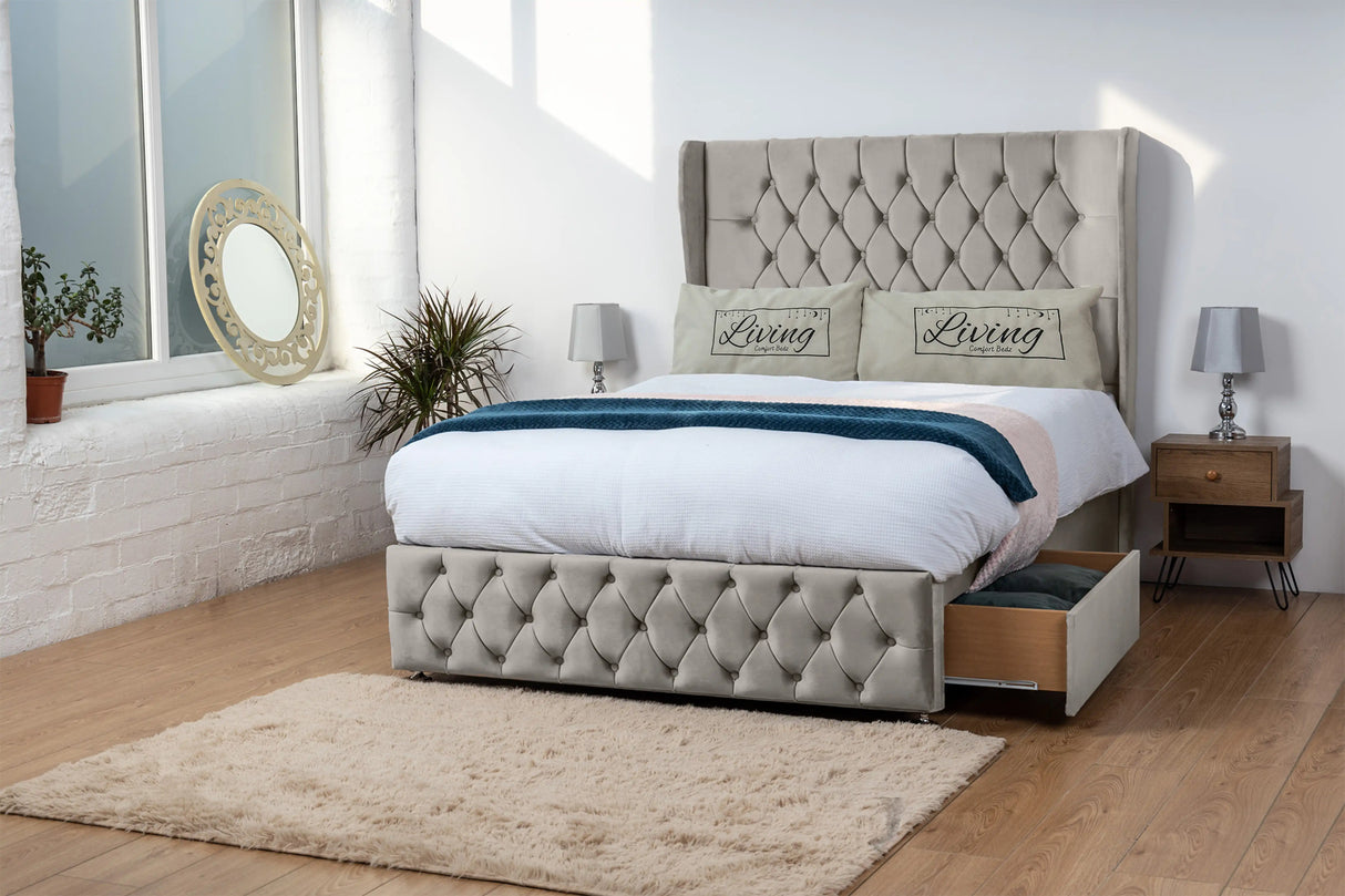 Luxor Wingback Divan Bed