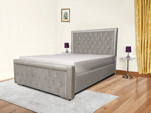 Glitz Lunar Upholstered Bed