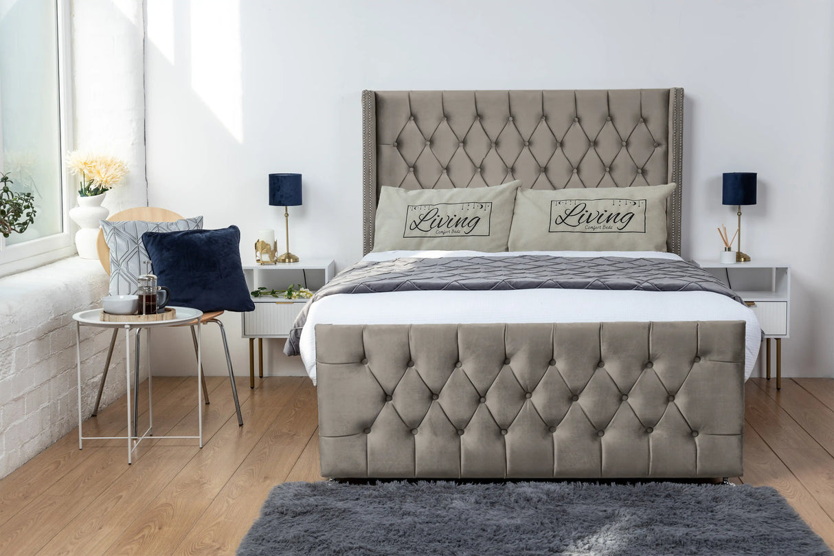 Emily Wingback Divan Bed