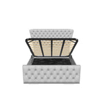 Kendall Winged Upholstered Bed