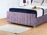 Valencia Lined Wings Upholstered Bed