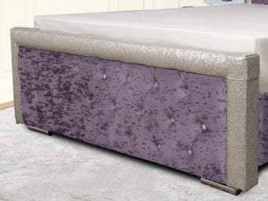 Glitz Lunar Upholstered Bed