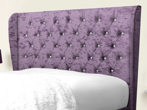 Miri Winged Upholstered Bed
