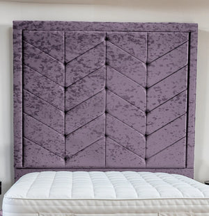 Indulgence Border Upholstered Bed