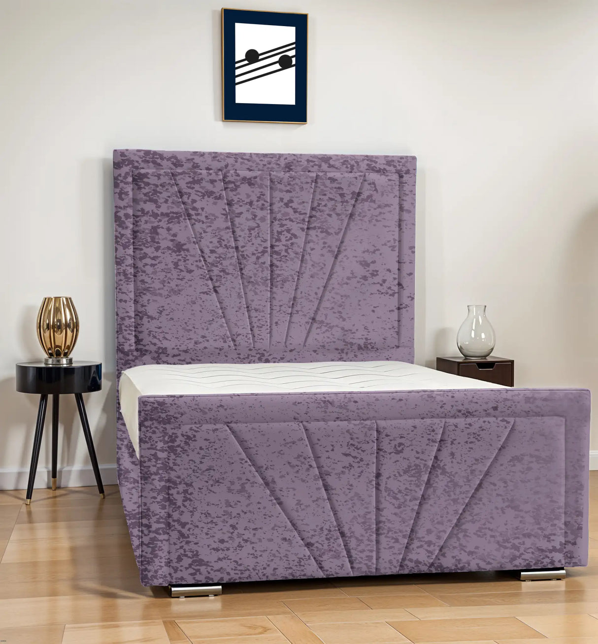 Zahah upholstered bed