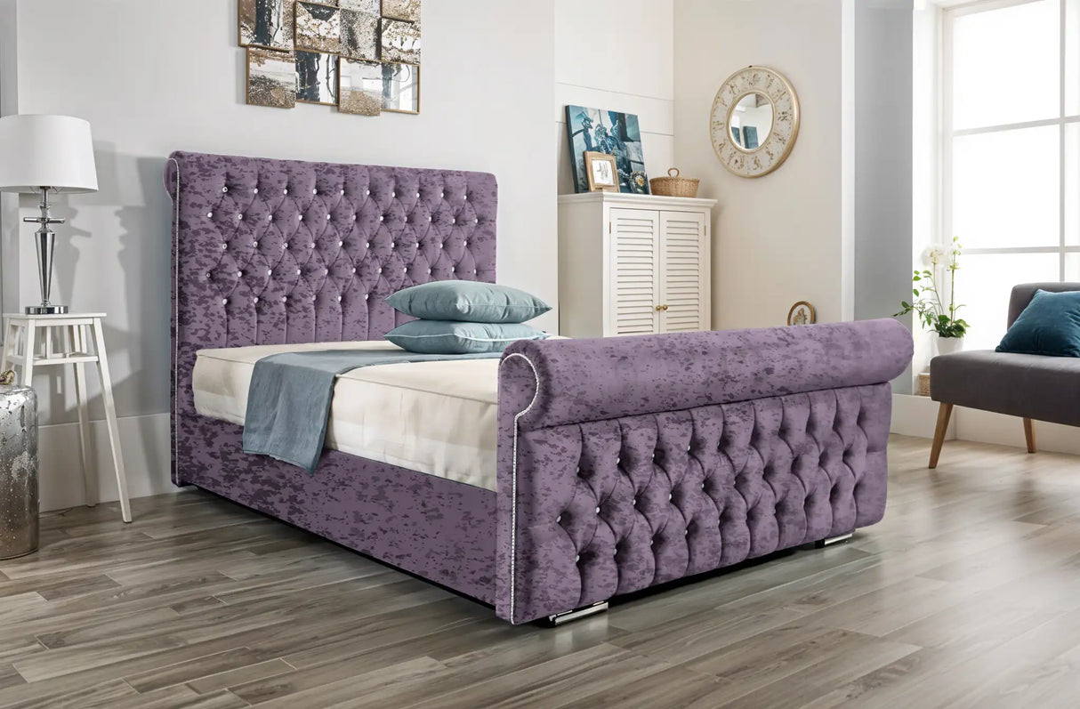 Arcade Sleigh Bed