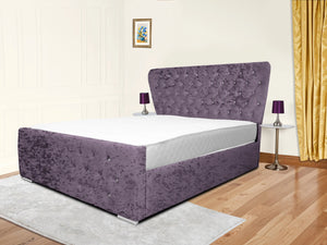 Kendall Winged Upholstered Bed