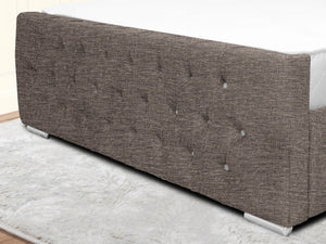 Kendall Winged Upholstered Bed
