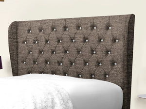 Miri Winged Upholstered Bed
