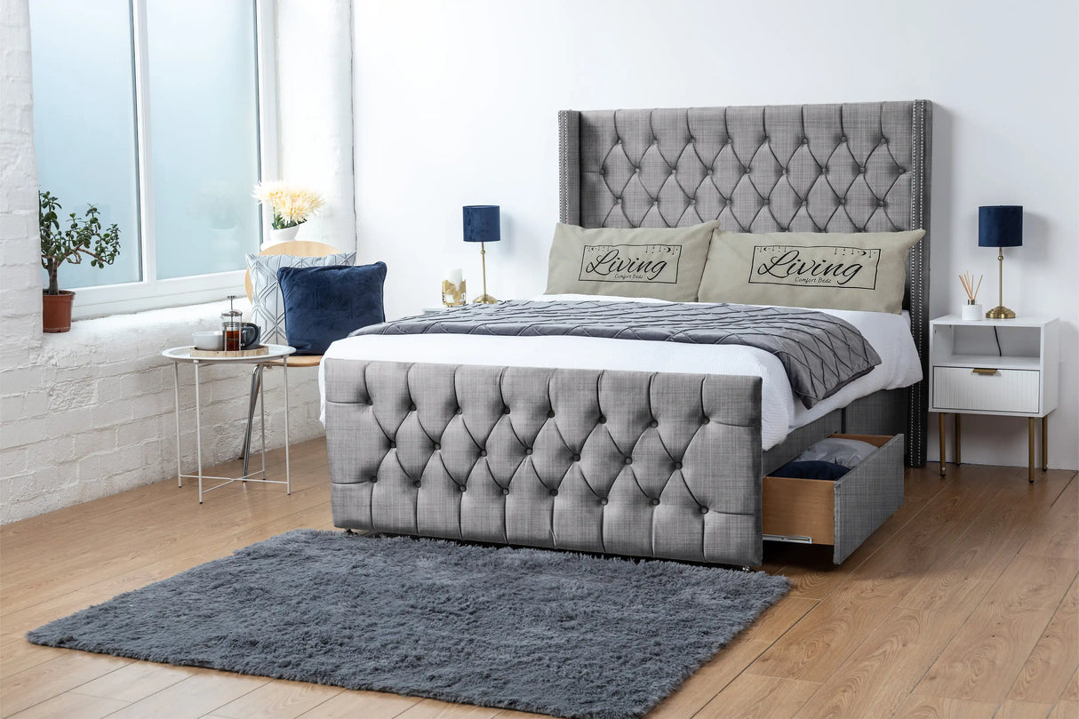 Emily Wingback Divan Bed