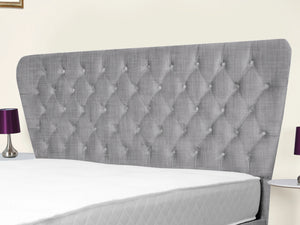 Kendall Winged Upholstered Bed