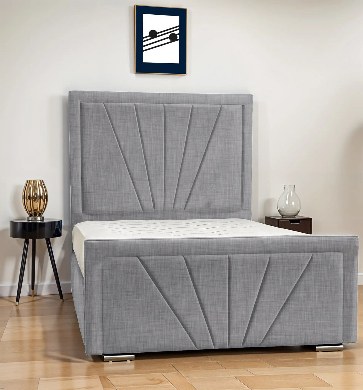 Zahah upholstered bed