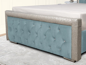 Glitz Lunar Upholstered Bed
