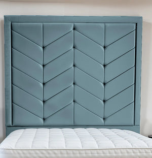 Indulgence Border Upholstered Bed