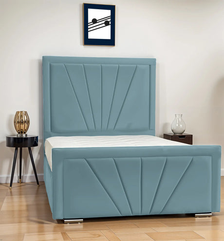 Zahah upholstered bed