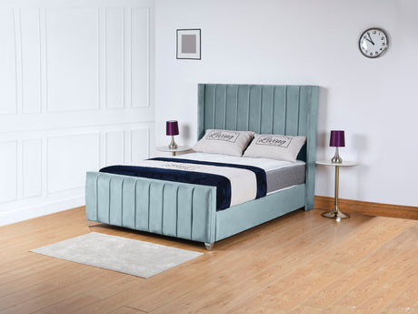 Empire Winged upholstered Bed