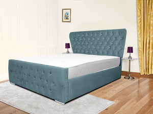 Kendall Winged Upholstered Bed