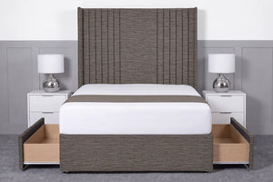 Skyline Wingback Divan bed