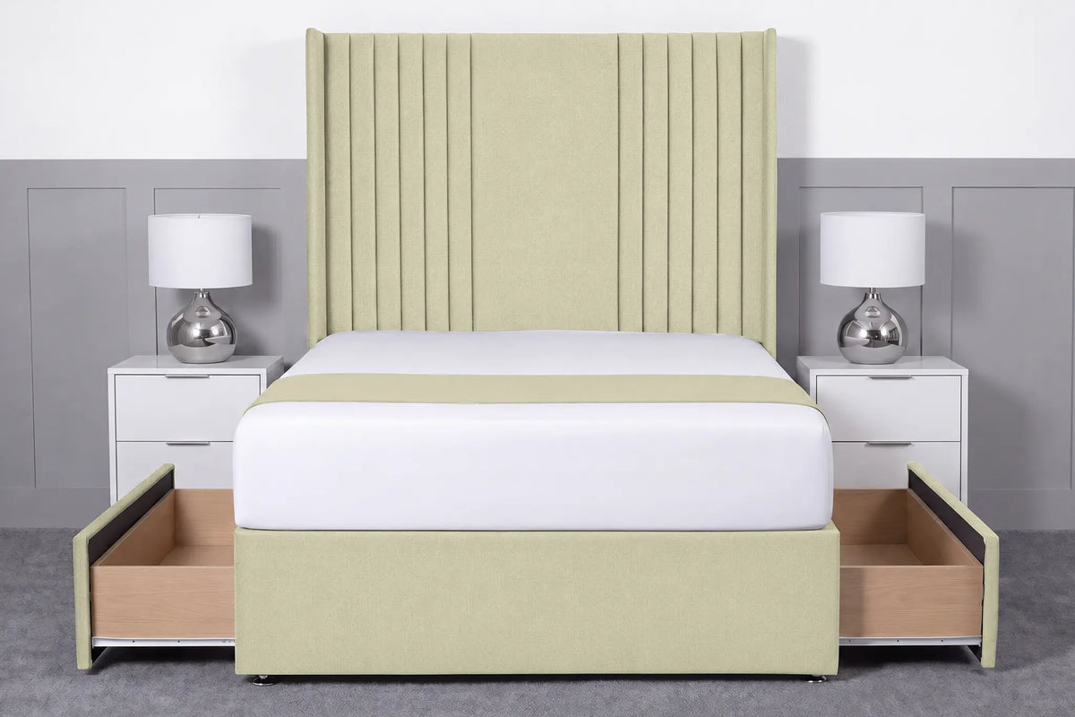 Skyline Wingback Divan bed