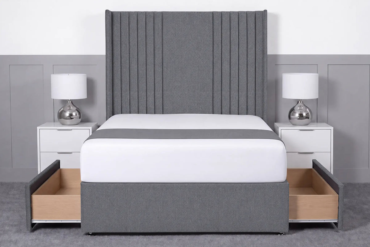 Skyline Wingback Divan bed