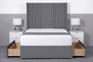 Skyline Wingback Divan bed