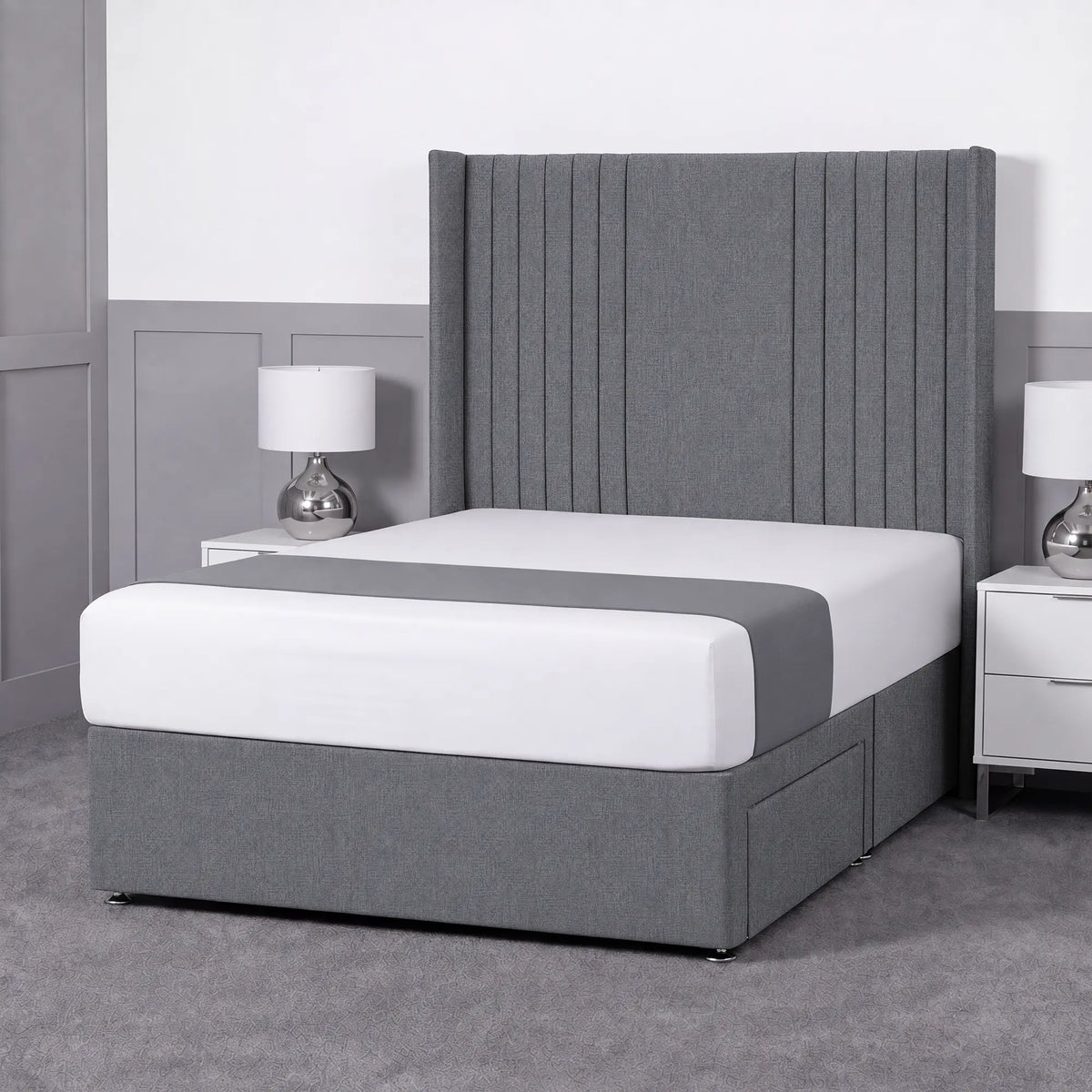 Skyline Wingback Divan bed