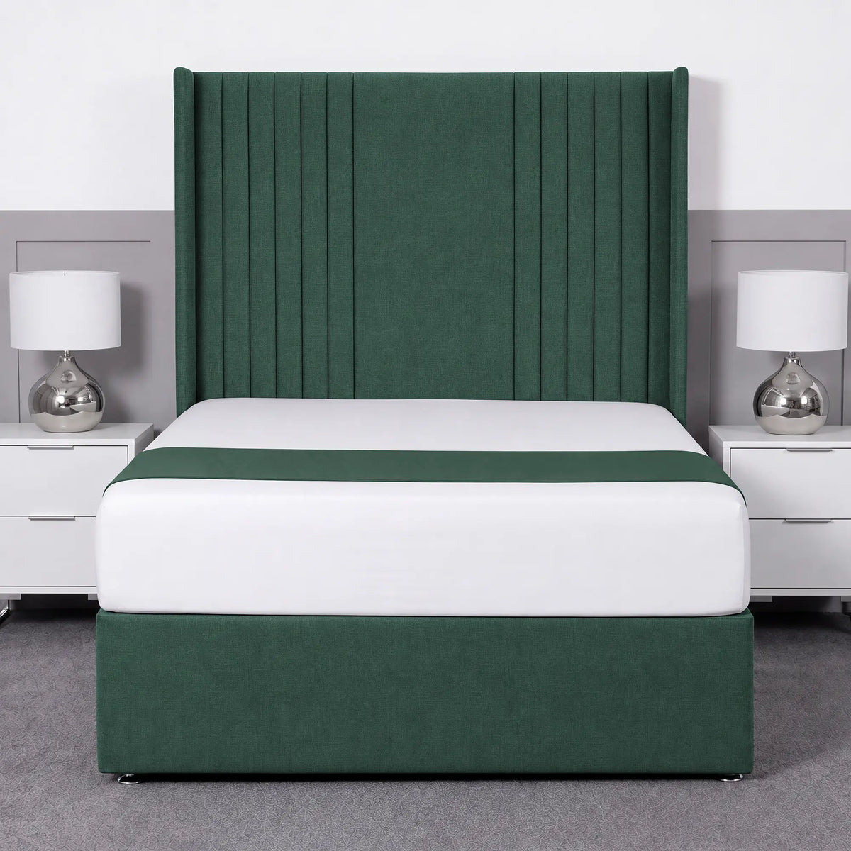 Skyline Wingback Divan bed