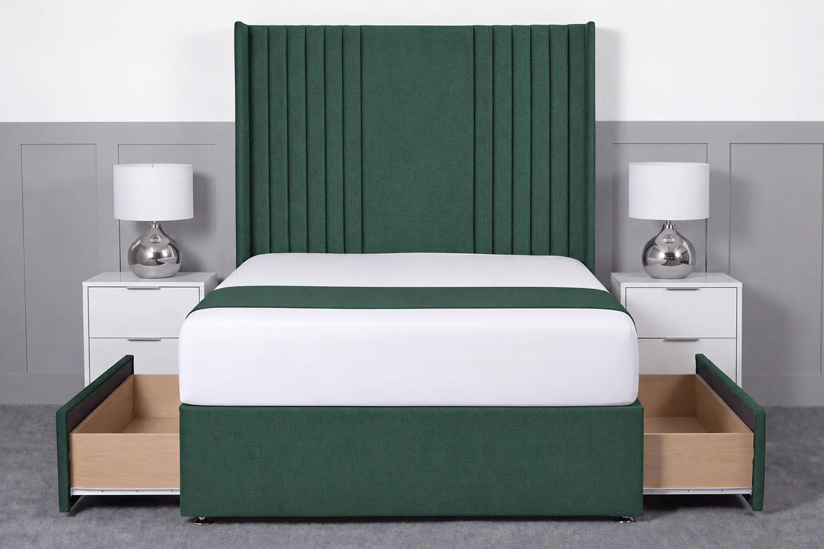 Skyline Wingback Divan bed