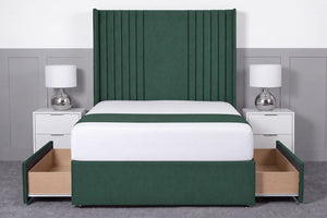 Skyline Wingback Divan bed