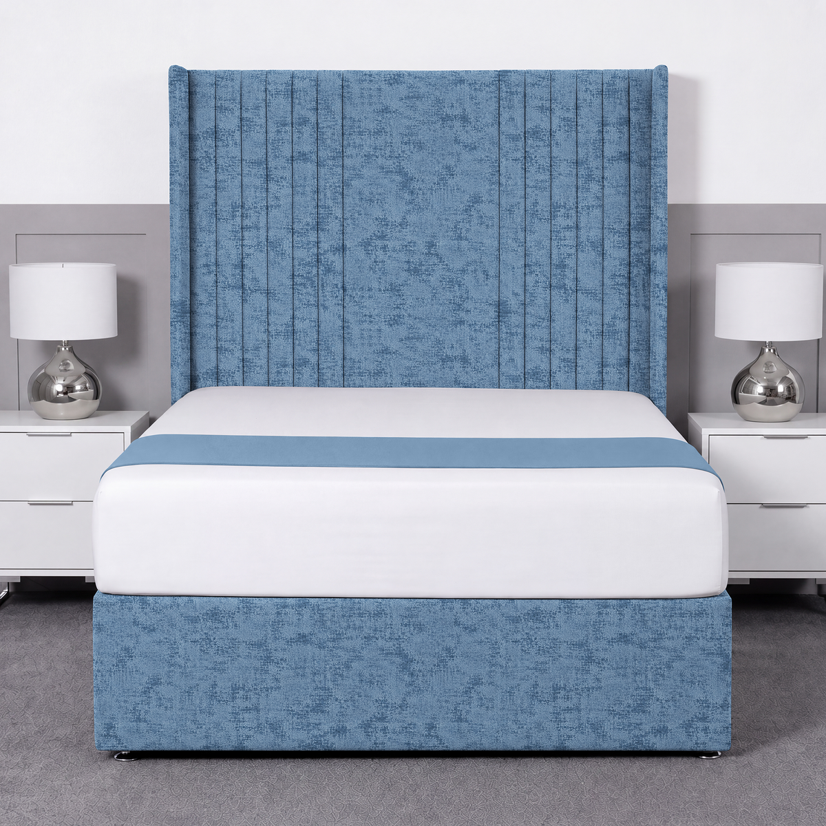 Skyline Wingback Divan bed