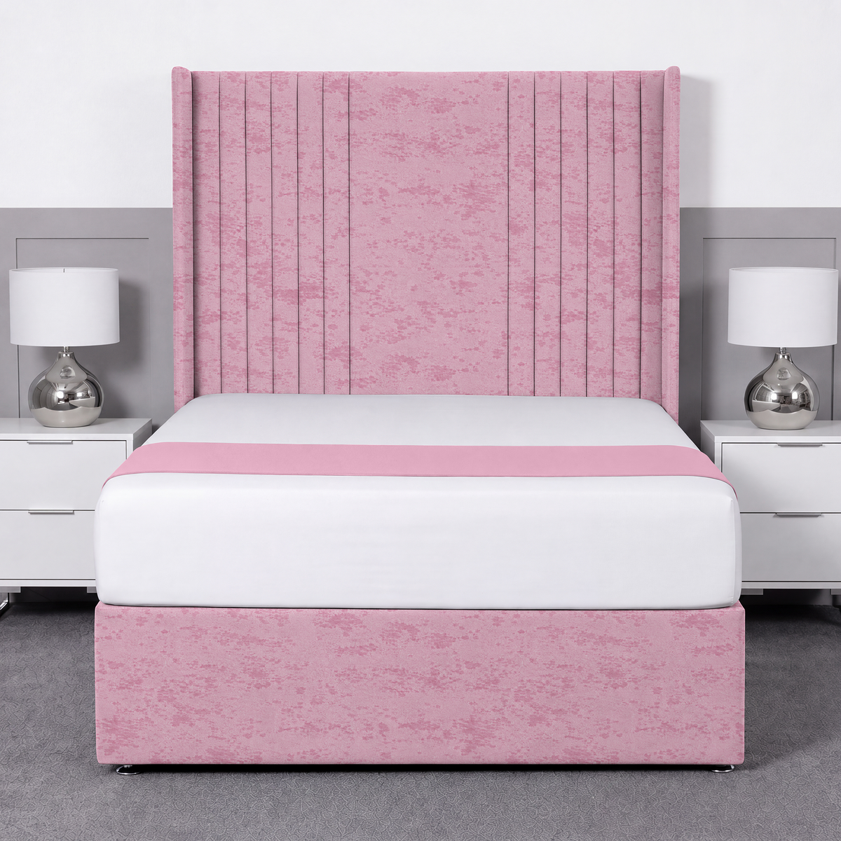 Skyline Wingback Divan bed