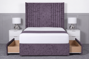 Skyline Wingback Divan bed