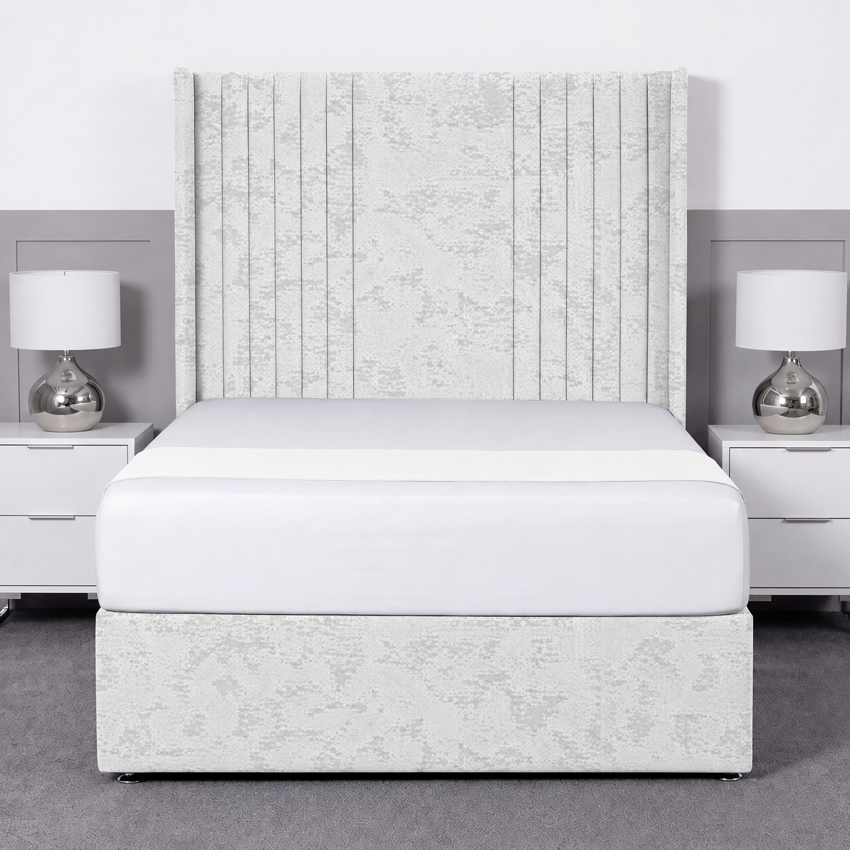 Skyline Wingback Divan bed