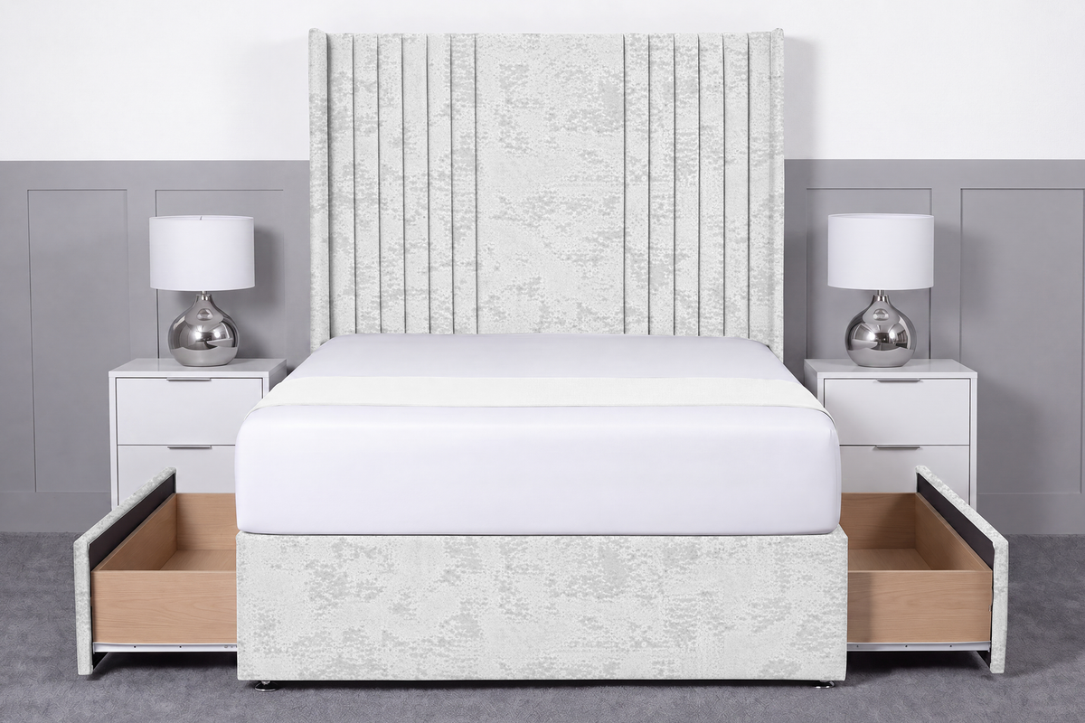Skyline Wingback Divan bed