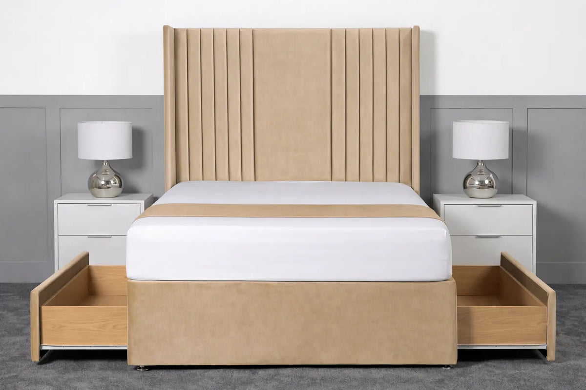 Skyline Wingback Divan bed