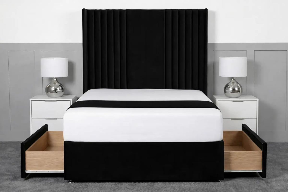 Skyline Wingback Divan bed