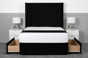 Skyline Wingback Divan bed