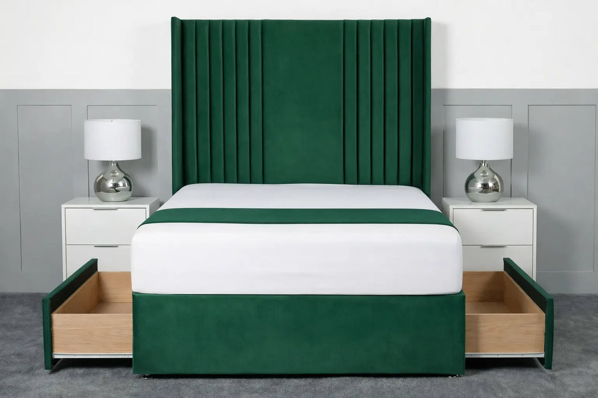 Skyline Wingback Divan bed