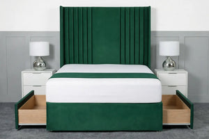 Skyline Wingback Divan bed