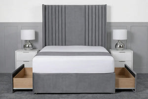 Skyline Wingback Divan bed