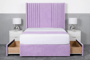 Skyline Wingback Divan bed