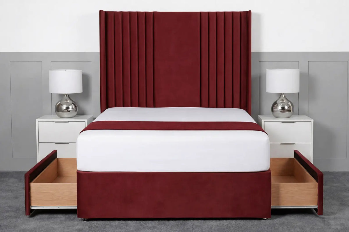 Skyline Wingback Divan bed