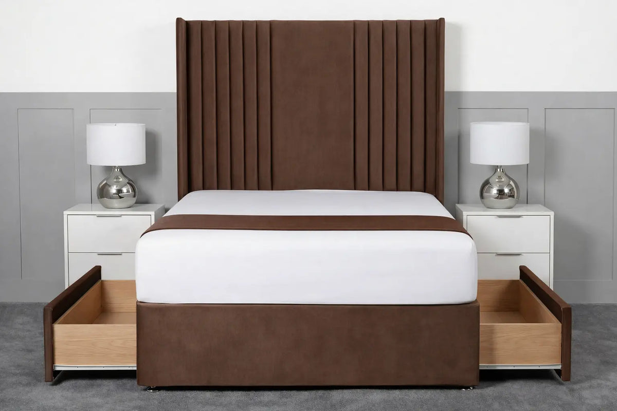 Skyline Wingback Divan bed